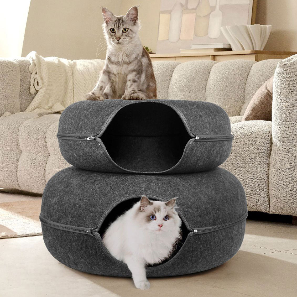 Cat Tunnel Bed